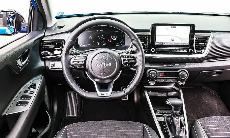 Kia Stonic; Innenraum; Interieur; Innenansicht; Cockpit; Lenkrad; Armaturen