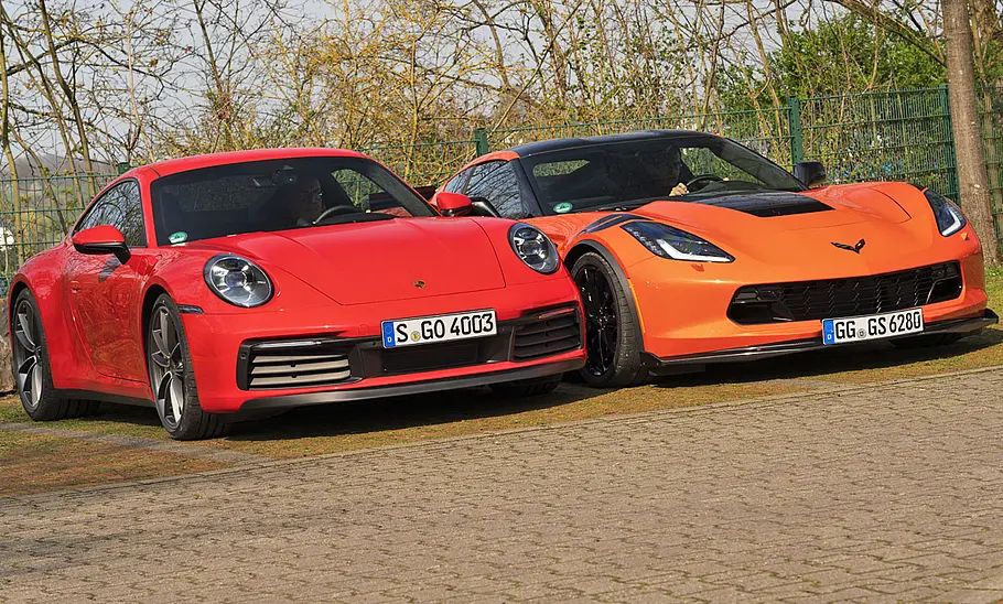 Chevrolet Corvette Grand Sport Coupé/Porsche 911 Carrera S