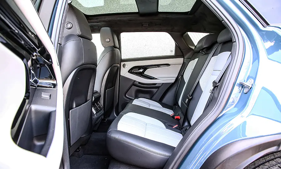 Range Rover Evoque Range Rover Evoque; Innenraum; Rücksitzbank; hintere Sitzreihe; Interieur