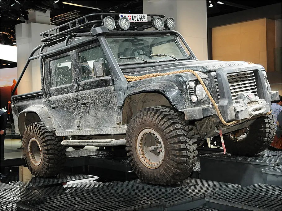 James Bond Land Rover Defender