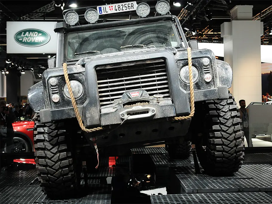 James Bond Land Rover Defender