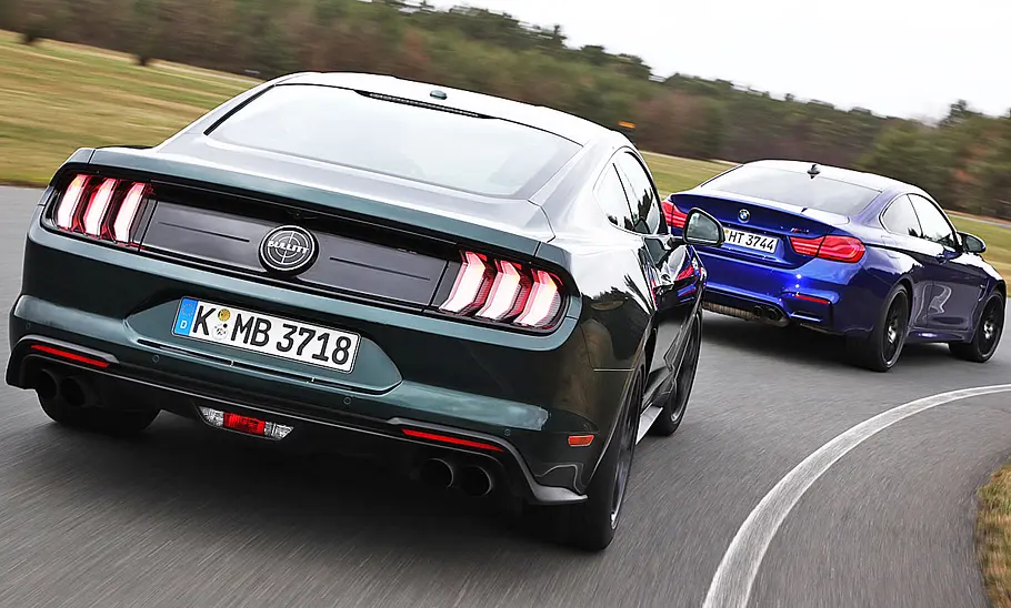 BMW M4 Competition-Paket/Ford Mustang Bullitt: Test BMW M4 Competition-Paket/Ford Mustang Bullitt: Test