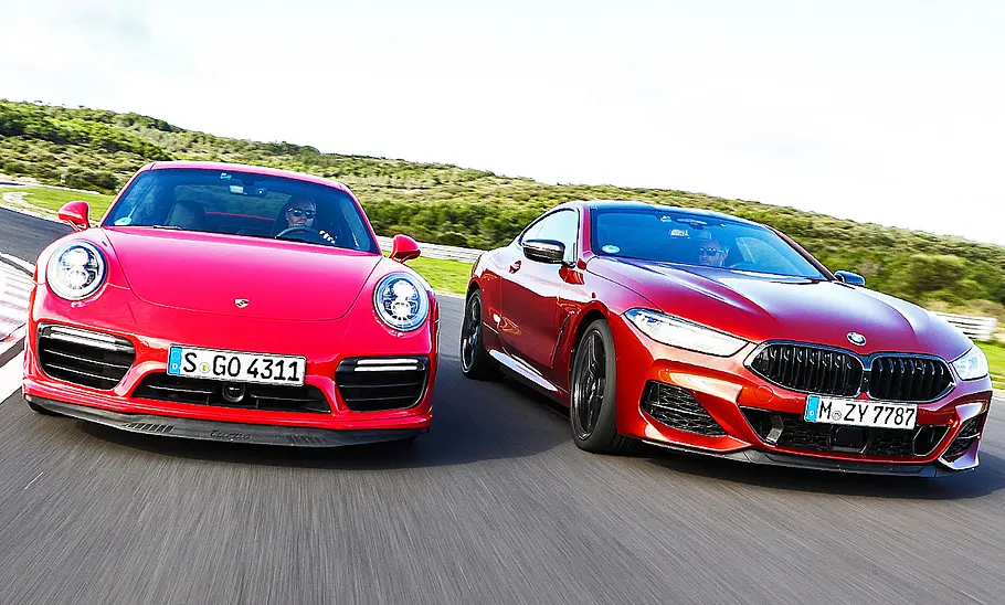BMW M850i/Porsche 911 Turbo: Test BMW M850i/Porsche 911 Turbo: Test