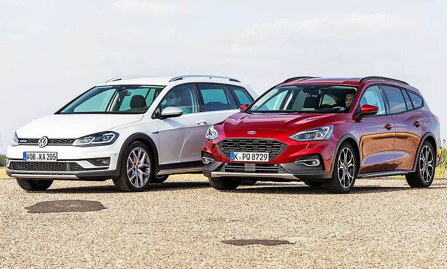 VW Golf Alltrack/Ford Focus Active Turnier