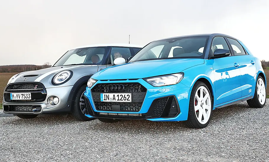 Audi A1 Sportback 40 TFSI/Mini Cooper S 5-Türer: Test