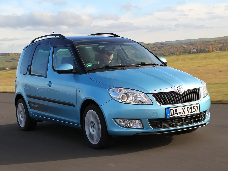 Vergleichstest Mini-Van Skoda Roomster 1.6 TDI Turbodiesel Vergleich Eckdaten