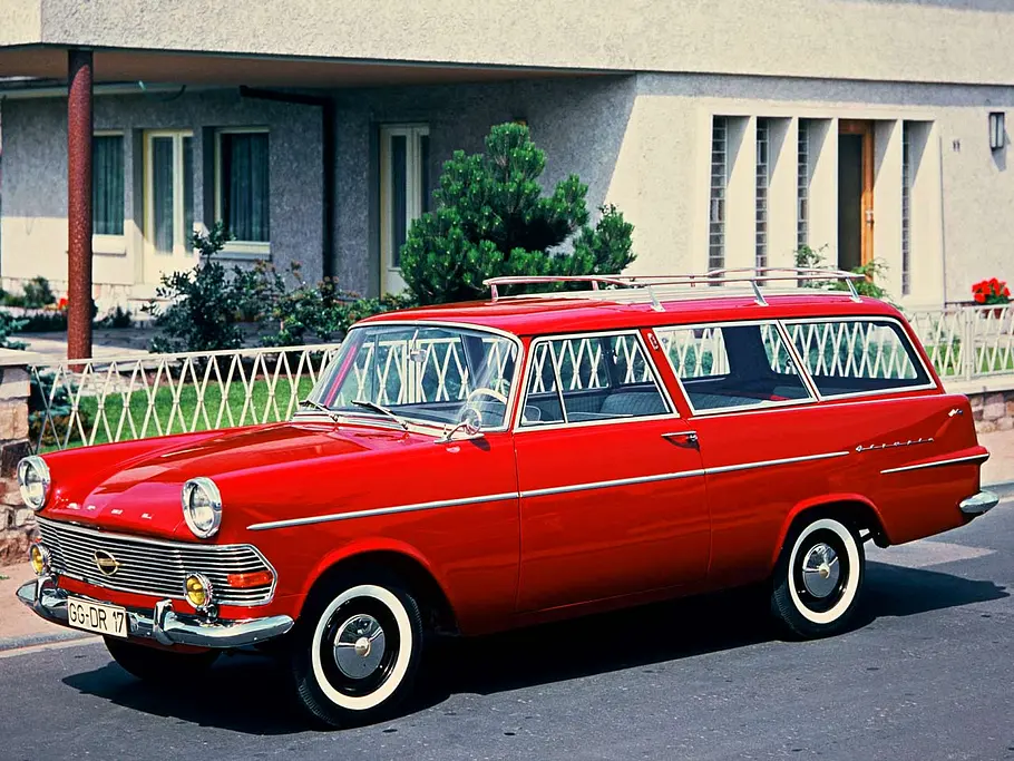Opel Rekord P2 Caravan, 1960 1960 Opel Rekord P2 Caravan