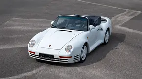 Der Porsche 959 Speedster von oben fotografiert. - Foto: RM Sothebys