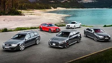 20 Jahre Audi RS 6 - Foto: Audi