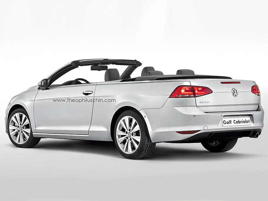 VW Golf 7 Cabrio Plus 2014 2015 Familie Baureihe Modelle