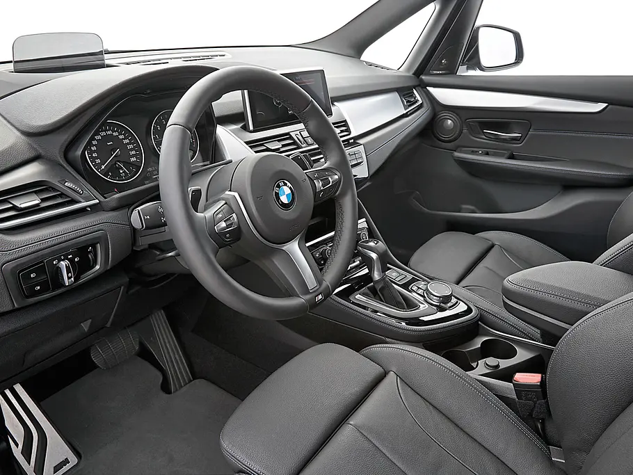 BMW 2er Gran Tourer Kaufberatung Van Siebensitzer M Sport Ausstattungslinie Innenraum Cockpit