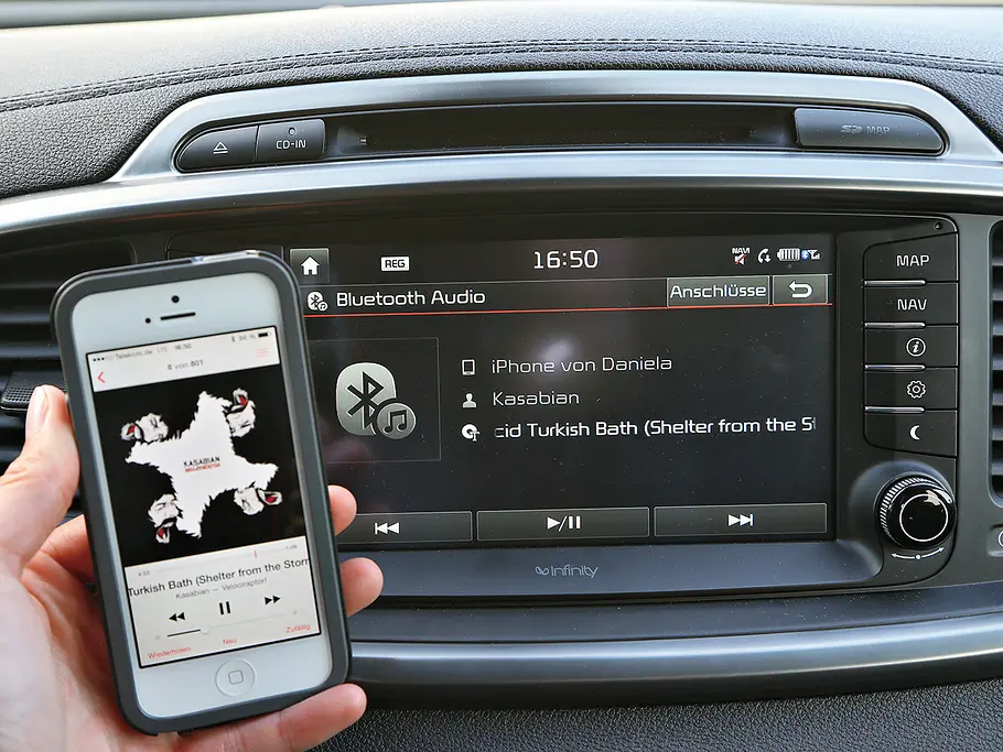 Kia Sorento 2.0 CRDi 4WD SUV Diesel Vergleichstest Connectivity