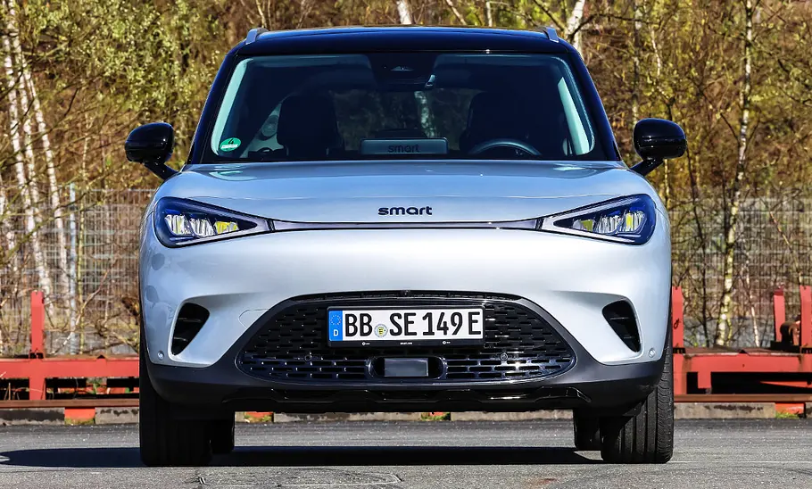 Smart #1; Außenansicht; stehend; Elektro-SUV; Frontalsicht