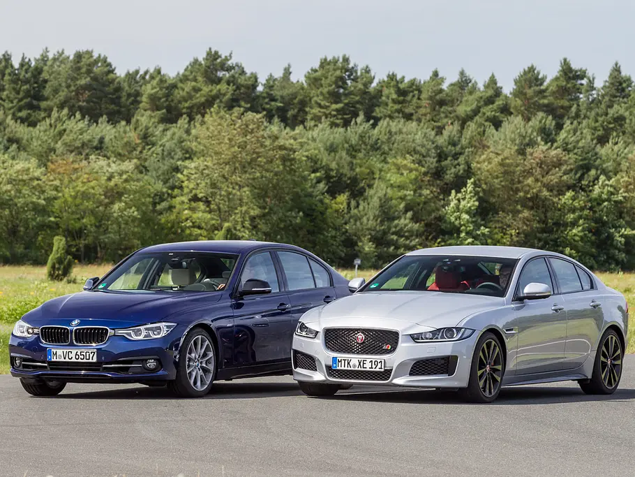 BMW 340i Jaguar XE S Vergleichstest