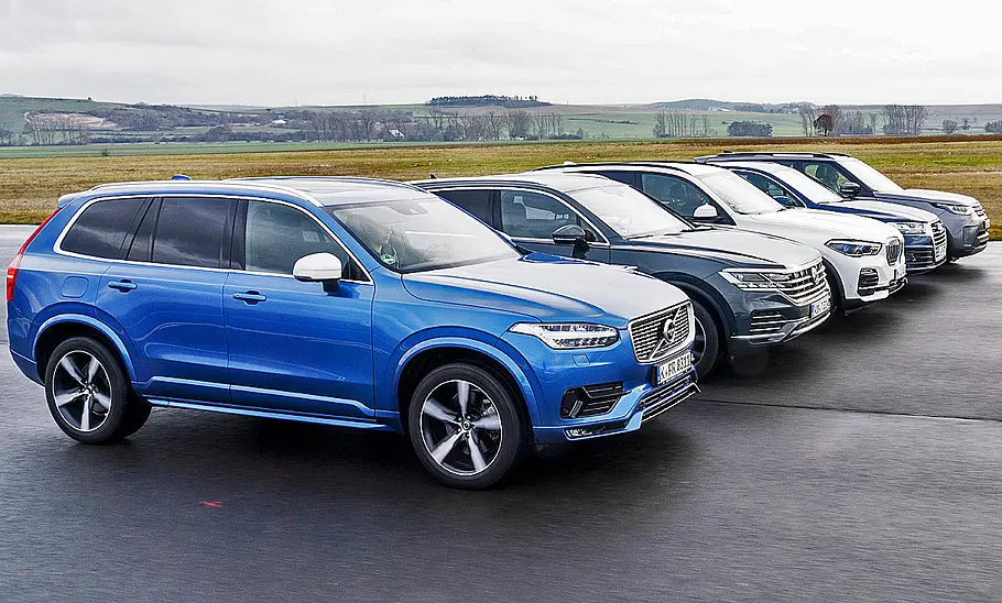 Audi Q7/BMW X5/Land Rover Discovery/Volvo XC90/VW Touareg: Test