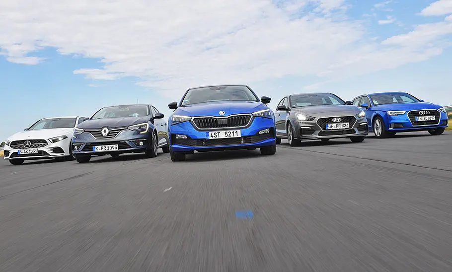 Mercedes A-Klasse/Renault Mégane/Skoda Scala/Hyundai i30/Audi A3