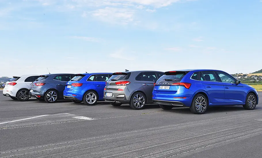 Mercedes A-Klasse/Renault Mégane/Skoda Scala/Hyundai i30/Audi A3