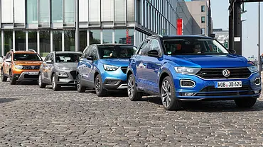 Dacia Duster/Hyundai Kona/Opel Crossland X/VW T-Roc - Foto: Aleksander Perkovic Dacia Duster/Hyundai Kona/Opel Crossland X/VW T-Roc - Foto: Aleksander Perkovic
