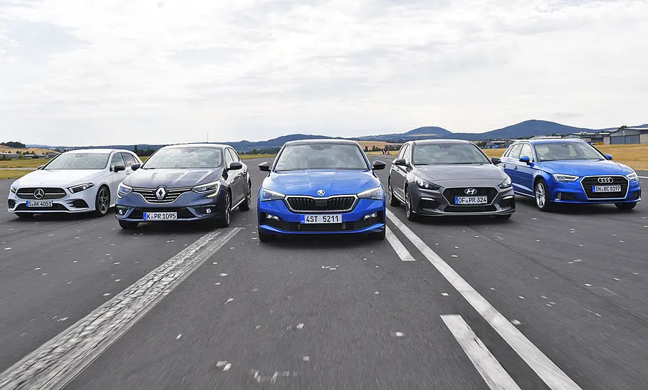Mercedes A-Klasse/Renault Mégane/Skoda Scala/Hyundai i30/Audi A3