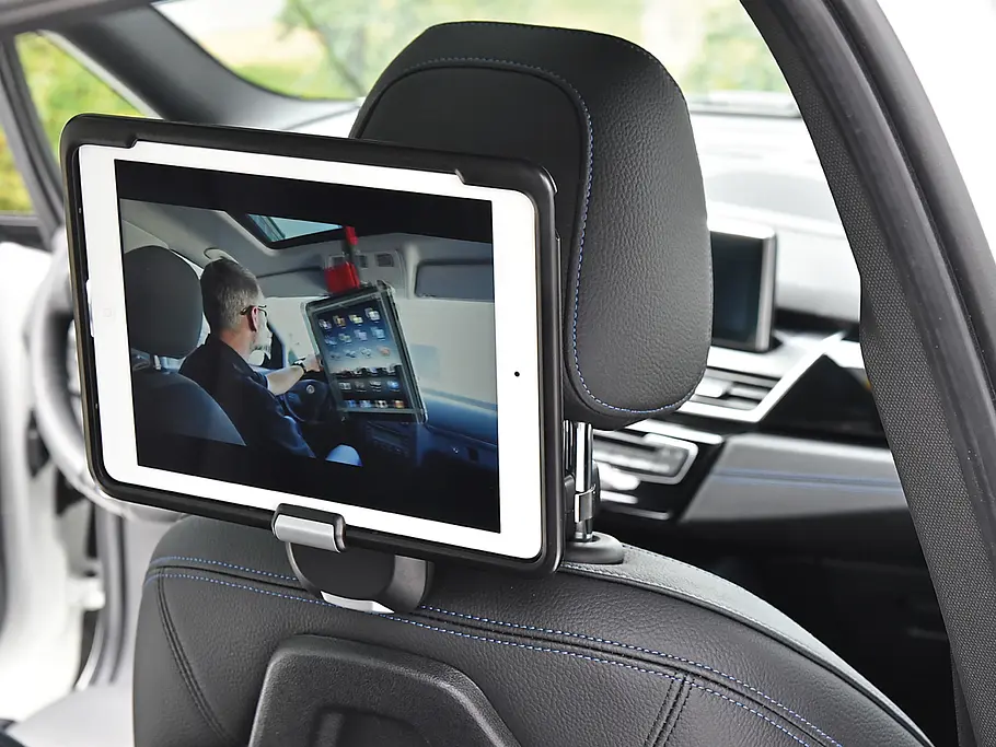 BMW 2er Gran Tourer Kaufberatung Van Siebensitzer Zubehör Tablet-Halterung