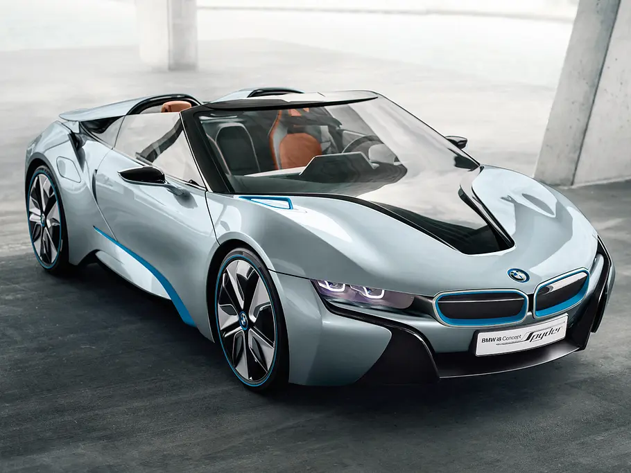 Neue Modelle BMW Mercedes 2012 - BMW i8 Spyder