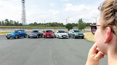 Seat Arona/VW Polo/Mazda2/Toyota Yaris/Dacia Duster - Foto: Frank Ratering