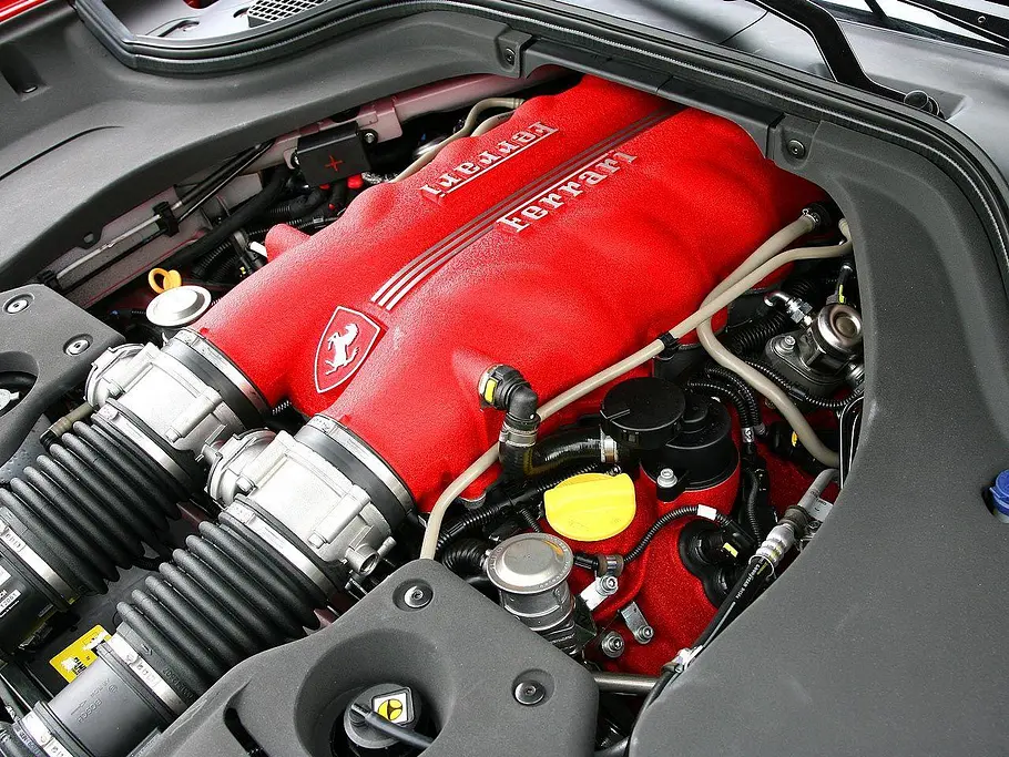 Ferrari California V8-Mittelfrontmotor