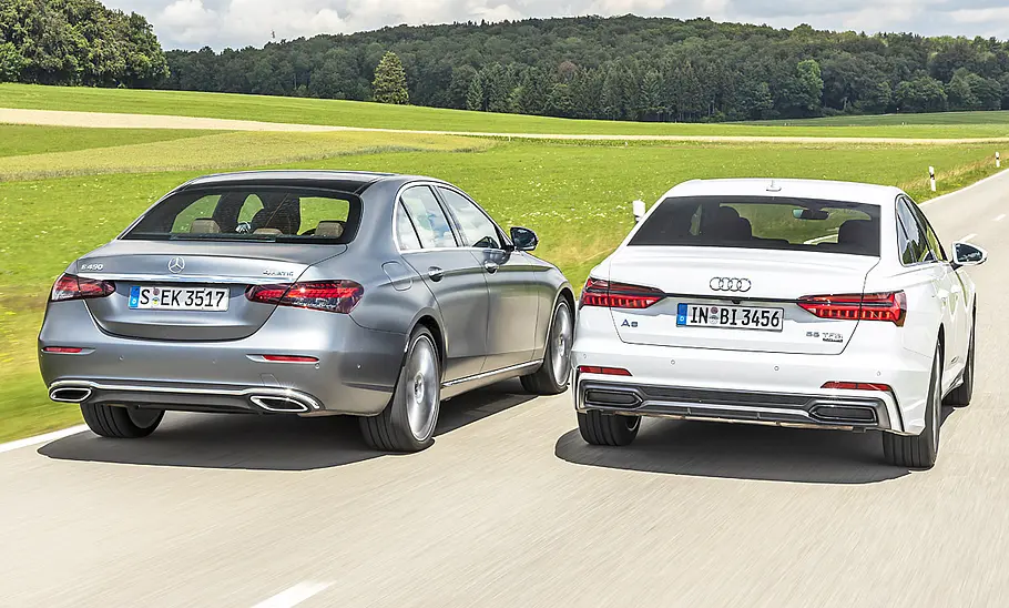 Mercedes E-Klasse Facelift/Audi A6