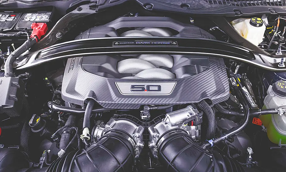 Ford Mustang Dark Horse (2024) Ford Mustang Dark Horse (2024) Motorraum