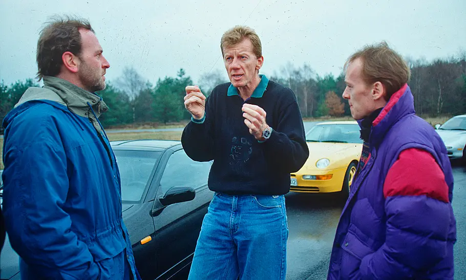 Walter Röhrl Walter Röhrl im Gespräch mit Redakteuren der AUTO ZEITUNG.