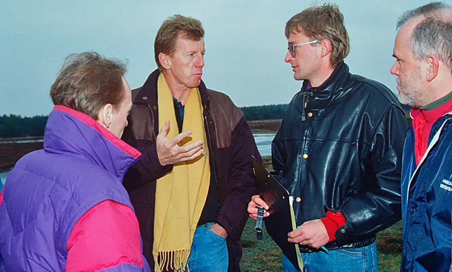 Walter Röhrl Walter Röhrl im Gespräch mit Redakteuren der AUTO ZEITUNG.
