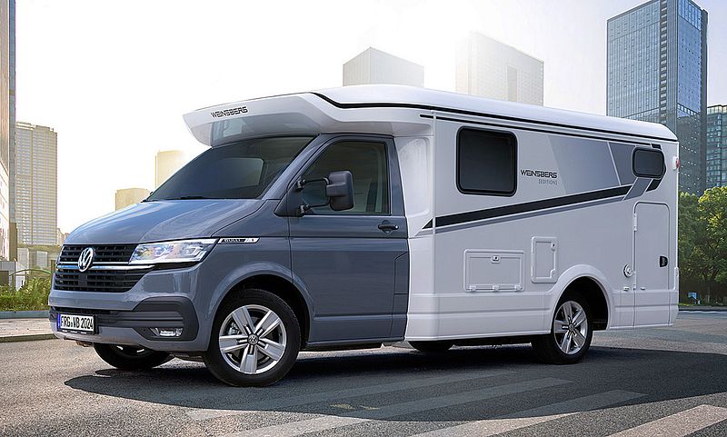 Alltag und Camping im Faltdach-Bulli vereint