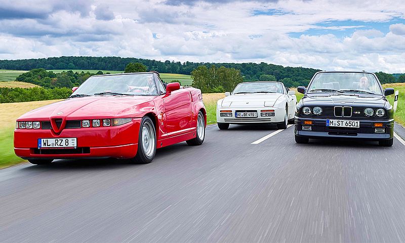 Cabrio-Exoten im Classic-Cars-Vergleich