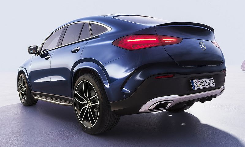 Das GLE Coupé wird renoviert