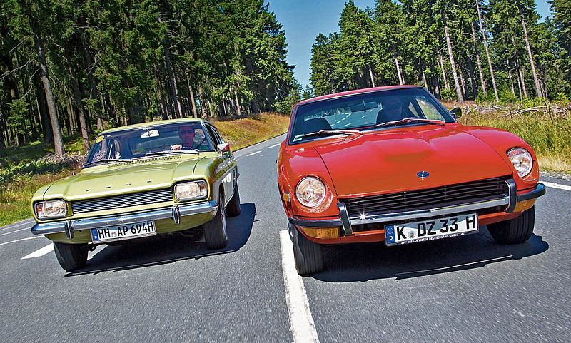 Die Marken-Botschafter 240Z und Capri