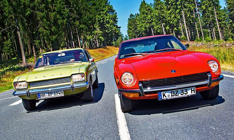 Die Marken-Botschafter 240Z und Capri