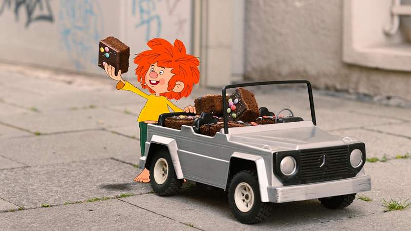 Dieses Automodell fährt der Pumuckl