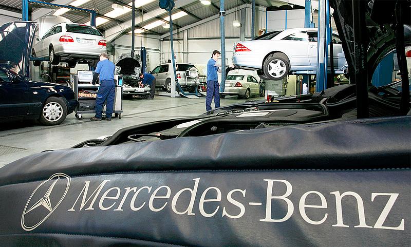 Eine halbe Million Mercedes zurückgerufen