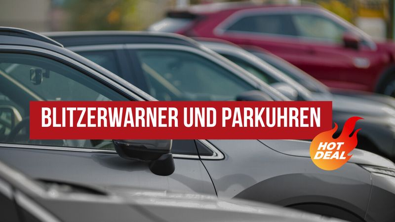 Elektronische Parkuhren und Bliterwarner reduziert