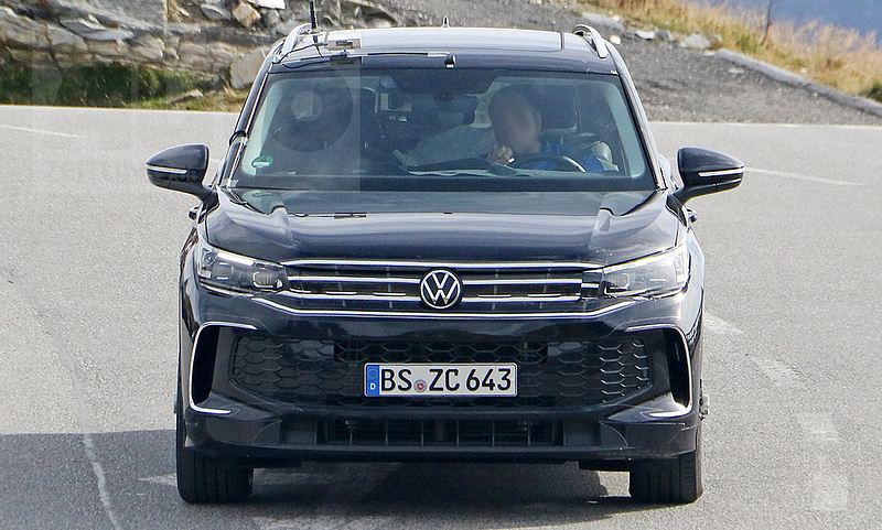 Erste Erlkönigbilder zeigen das neue Tiguan-Design