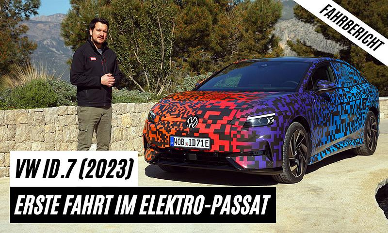 Erste Fahrt im Elektro-Passat