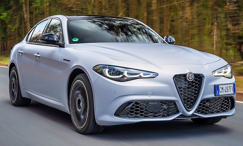 Erste Fahrt im Giulia Facelift