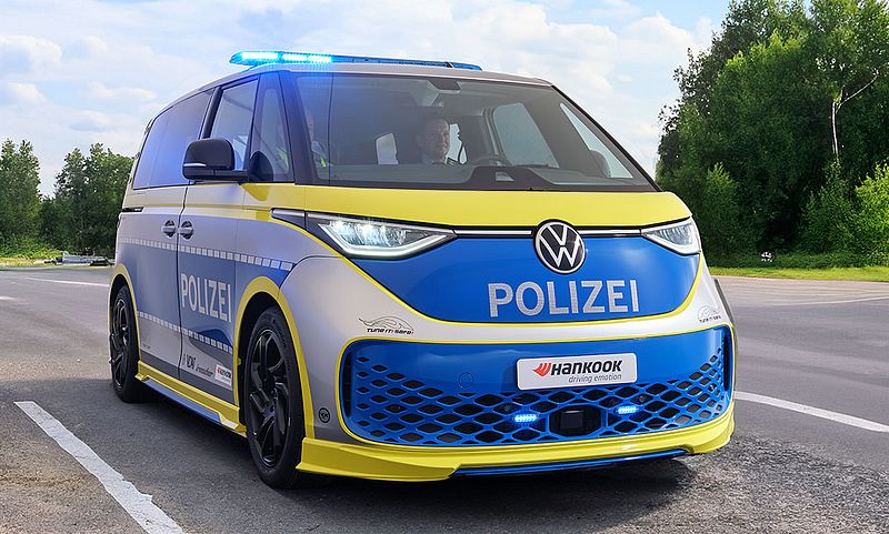 ID. Buzz so scharf, wie die Polizei erlaubt