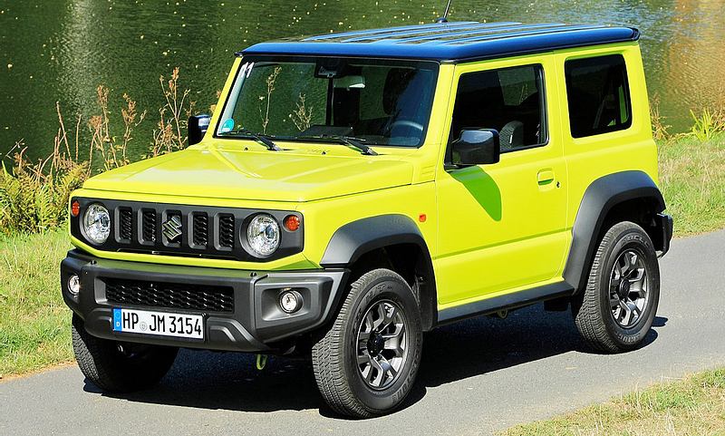 Jimny Fünftürer als Erlkönig erwischt