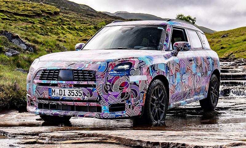 Mini teasert neuen Countryman an