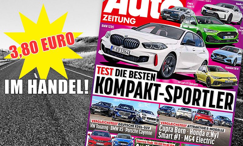 Neue AUTO ZEITUNG jetzt im Handel!