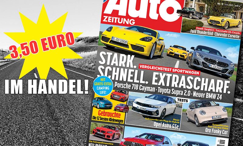 Neue AUTO ZEITUNG jetzt im Handel!