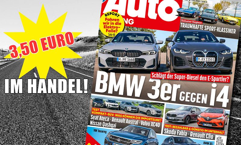 Neue AUTO ZEITUNG jetzt im Handel!