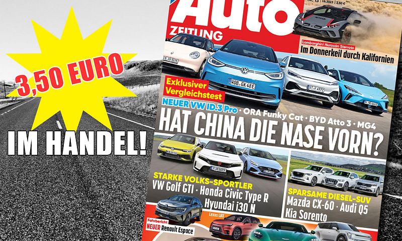 Neue AUTO ZEITUNG jetzt im Handel!