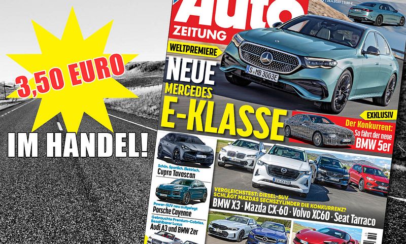 Neue AUTO ZEITUNG jetzt im Handel!